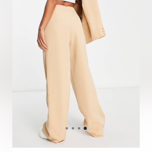 NEW ASOS Unique 21 6P Petite Small trouser wide pants - Picture 4 of 4